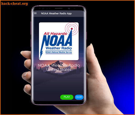 NOAA Weather Radio App United States Free Online screenshot