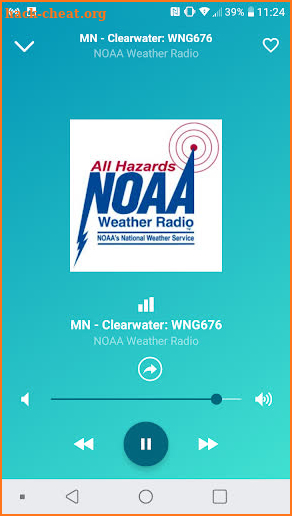 NOAA Weather Radios Online screenshot