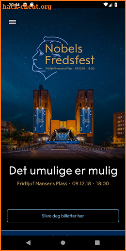 Nobels Fredsfest screenshot