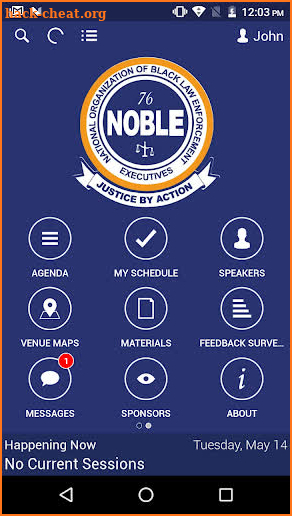 NOBLE Events screenshot