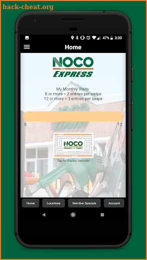 NOCO Express screenshot