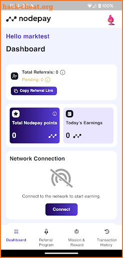 Nodepay screenshot