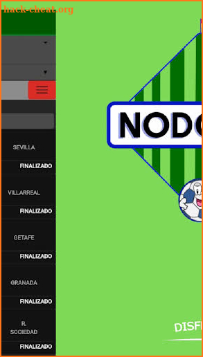 Nodonet App: para ver fútbol screenshot