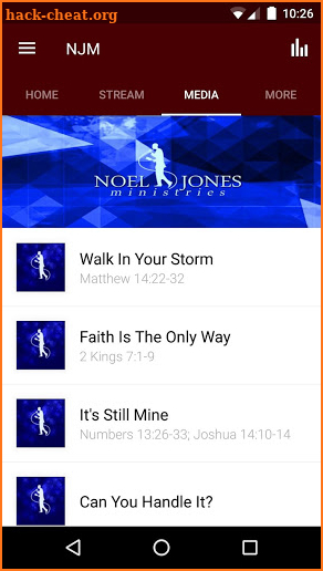 Noel Jones Ministries / C.O.R. screenshot