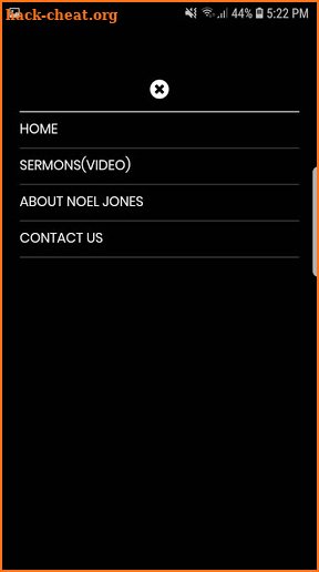 NOEL JONES SERMONS APP screenshot
