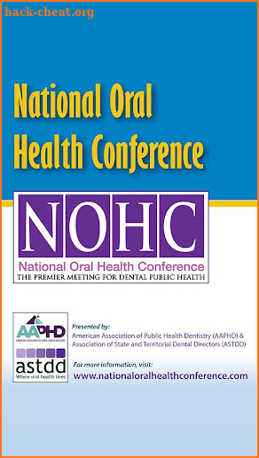 NOHC Annual Conferences screenshot