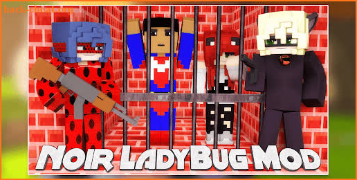 Noir LadyBug Mod pour Mcpe screenshot