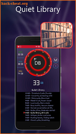 Noise Decibel-Sound Level Meter: Noise Detector dB screenshot