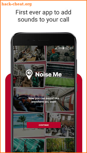 Noise Me — Add Background Noise to Phone Call screenshot