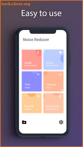 Noise Reduction - Remove Background Noise in Audio screenshot