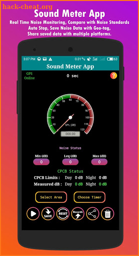 Noise Tracker screenshot
