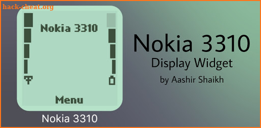 Nokia 3310 Display for Kustom (KWGT, KLWP & KLCK) screenshot