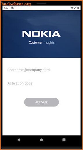 Nokia Customer Insights Mobile screenshot