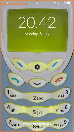 Nokia Keypad Phone Wallpaper screenshot