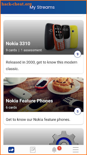 Nokia mobile Tribe screenshot