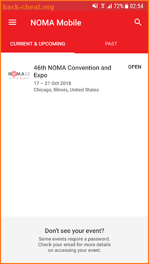 NOMA Conference Mobile screenshot