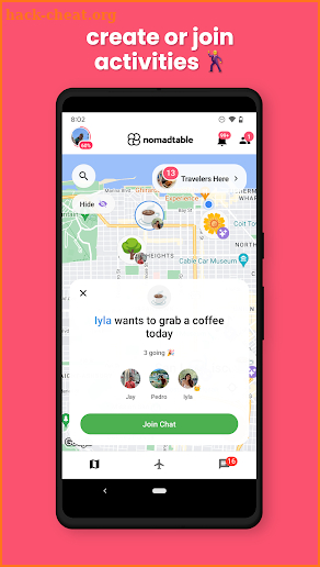 Nomadtable screenshot