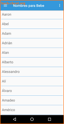 Nombres para bebe y significado 💟 screenshot
