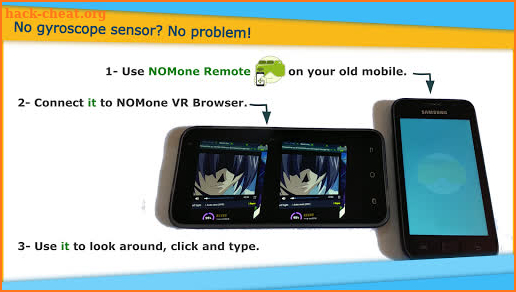 NOMone VR Browser screenshot