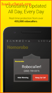 Nomorobo Robocall Blocking screenshot