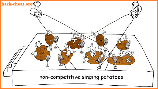 Non-Competitive Singing Potatoes screenshot