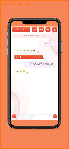 NonyChat -  Anonymous Chat - Talk about Anything screenshot
