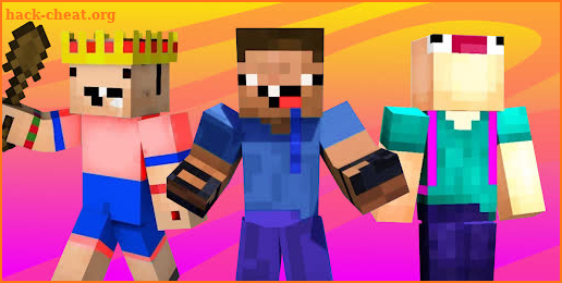 Noob vs Pro Skins for Minecraft screenshot