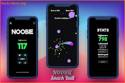 NOOBIE Snack Ball Game With Music 2020 [Original] screenshot