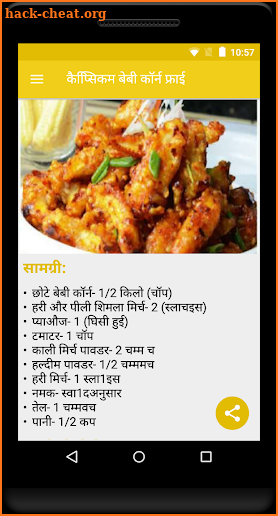 Noodles Recipes in Hindi screenshot