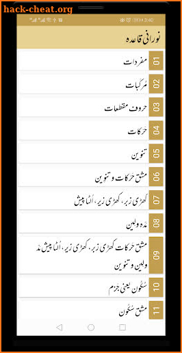 Noorani Qaida : Arabic Starter Book | Urdu screenshot