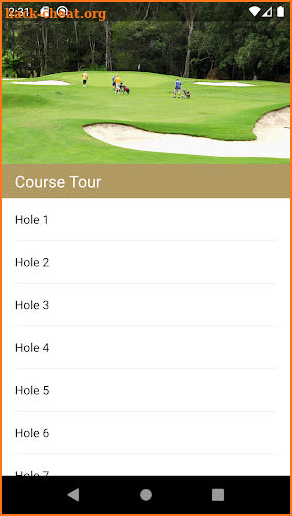 Noosa Golf Club screenshot