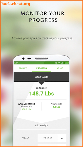 nootric - Weight loss plans and nutrition screenshot