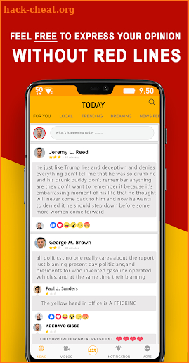 NOOX - Unlimited News and Discussions screenshot