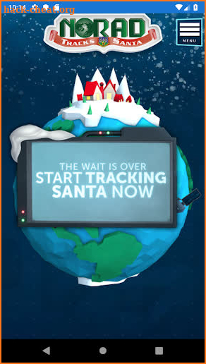 NORAD Tracks Santa screenshot