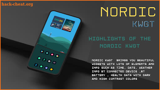 Nordic KWGT screenshot