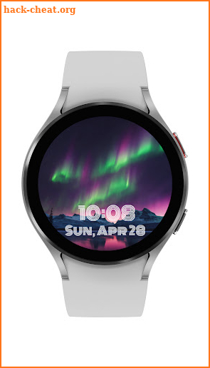 Nordic Light Modern Watch Face screenshot