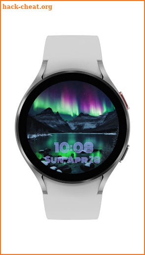 Nordic Light Modern Watch Face screenshot