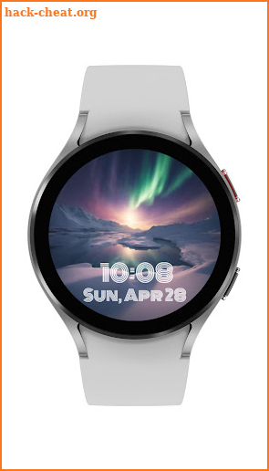 Nordic Light Modern Watch Face screenshot