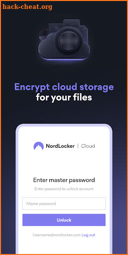 NordLocker: encrypted cloud storage for your files screenshot