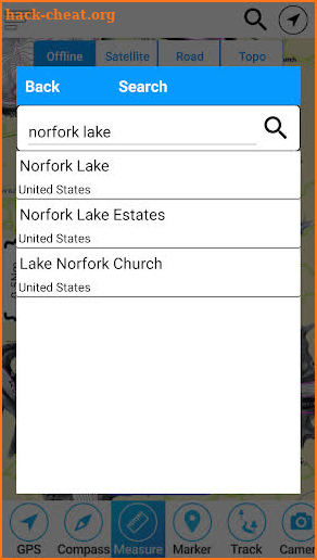 Norfork Lake - Arkansas Offline Fishing Charts screenshot