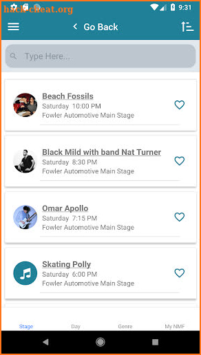 Norman Music Festival screenshot