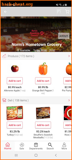 Norm's Hometown Grocery screenshot