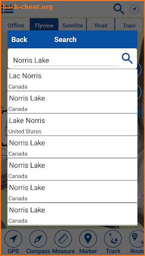 Norris Lake TN Offline Charts screenshot