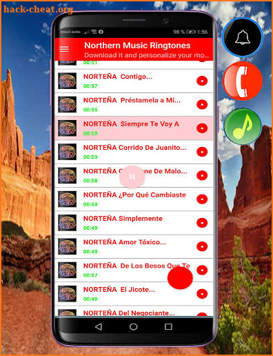 Norteña Music Ringtones screenshot