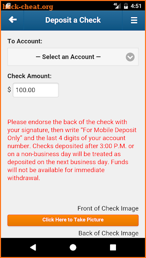 North Brookfield Savings Bank screenshot