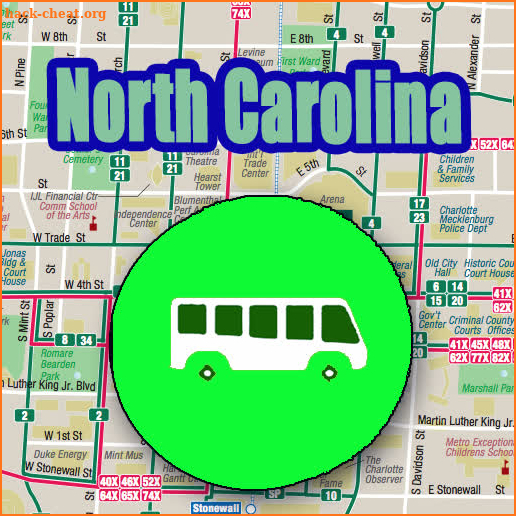 North Carolina Bus Map Offline screenshot