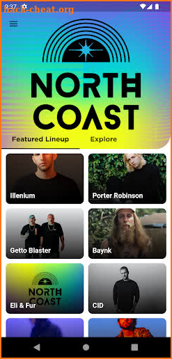 North Coast Festival Guide screenshot