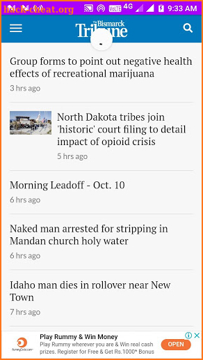 North Dakota Newspapers - USA screenshot