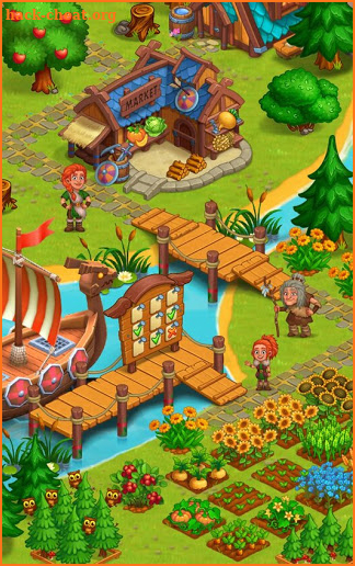 🍀 North Dragon Island - build Vikings Farm 🍀 screenshot