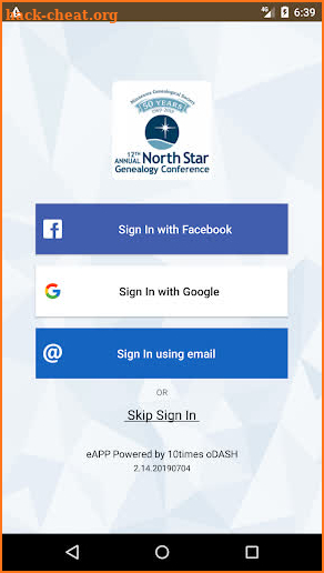North Star Genealogy Conf screenshot